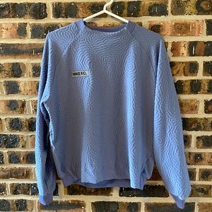 Nike F.C. oversized textured soccer sweatshirt, Women’s XS